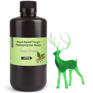 ELEGOO Plant-Based Resin Clear Green, 1 kg